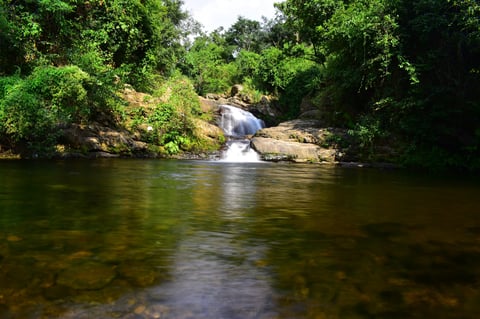 Solaiyur Falls in Bodi, Tamilnadu